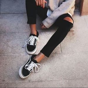 Black & White Vans